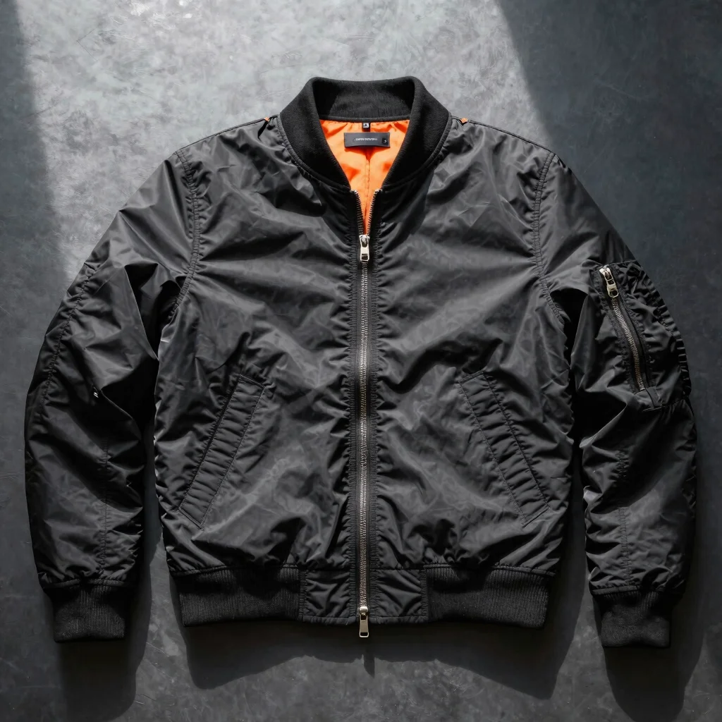 Chamarra Bomber Cyber Grid